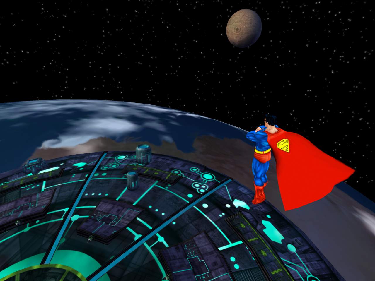 Superman in-game