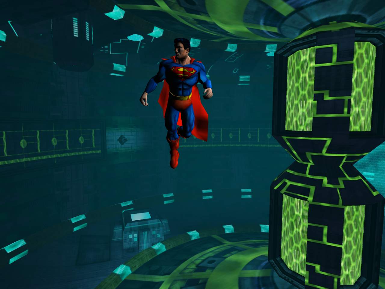 Superman in-game