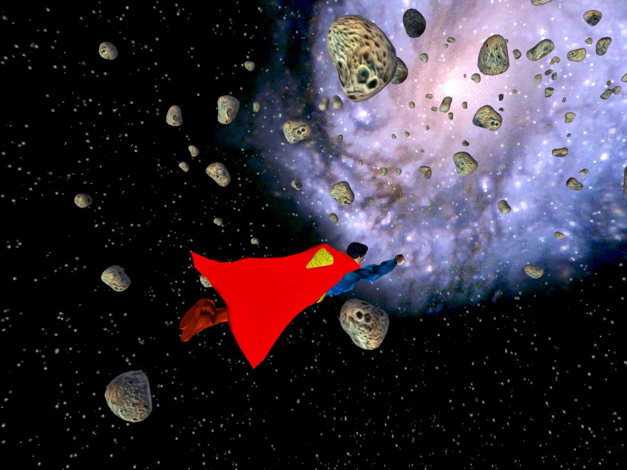 Superman in-game