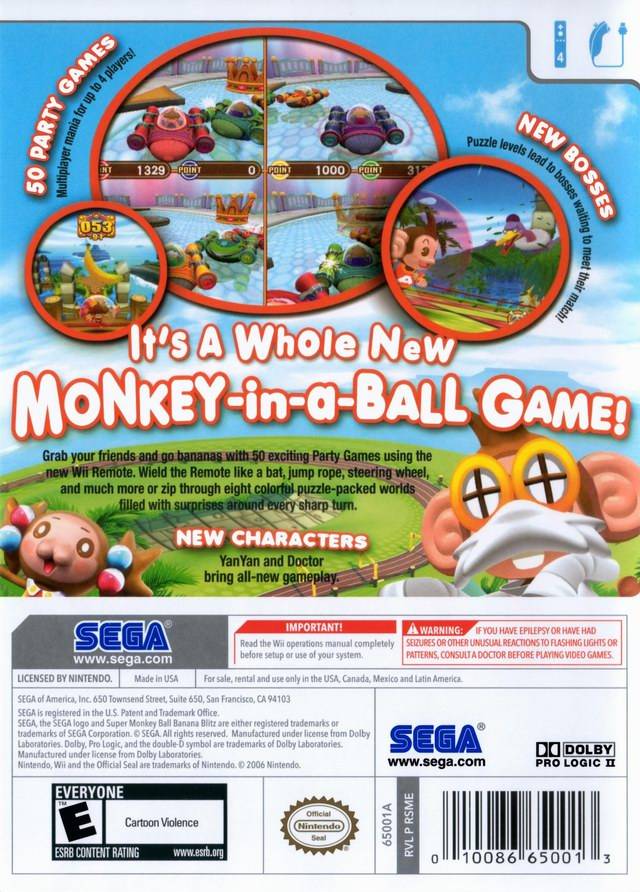 Super Monkey Ball: Banana Blitz