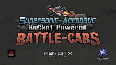 Supersonic Acrobatic Rocket-Powered Battle-Cars