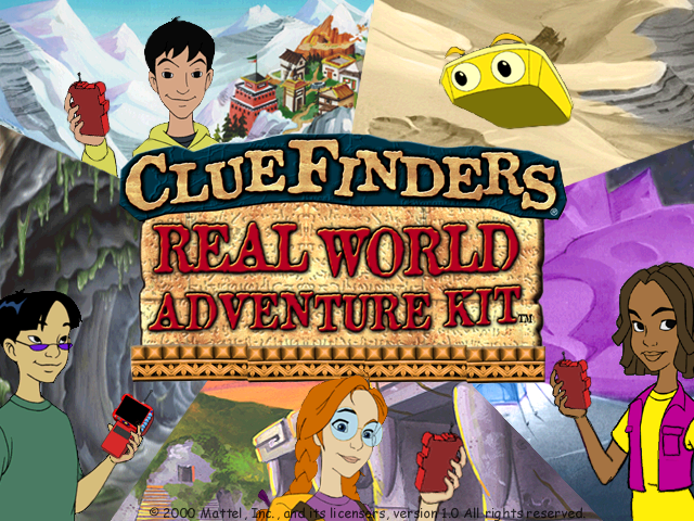 The ClueFinders Real World Adventure Kit