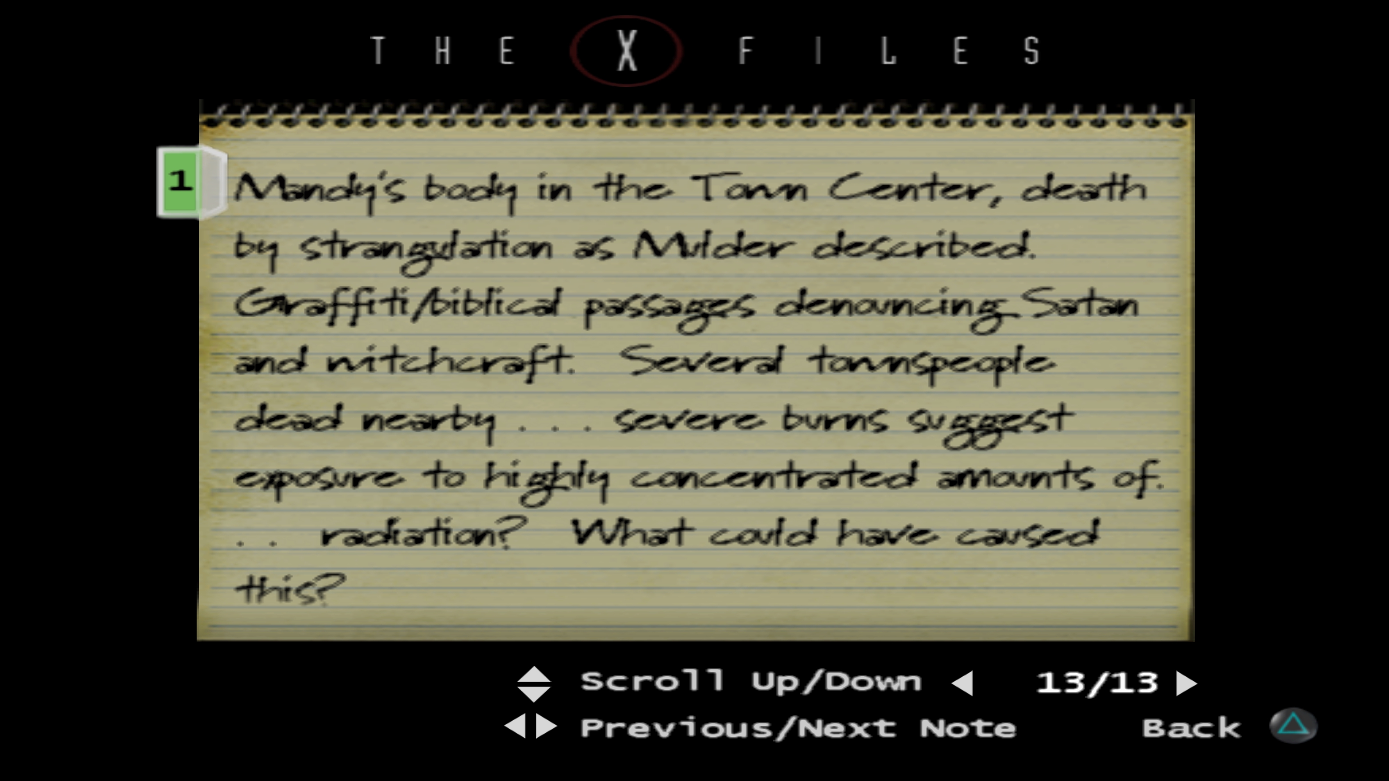 The X-Files: Resist or Serve
