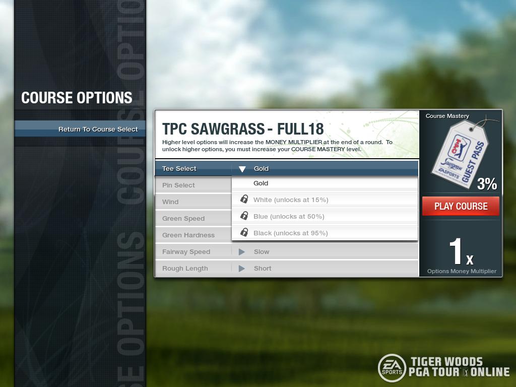 Tiger Woods PGA Tour Online