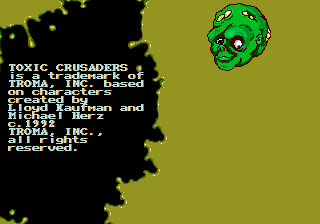 Toxic Crusaders