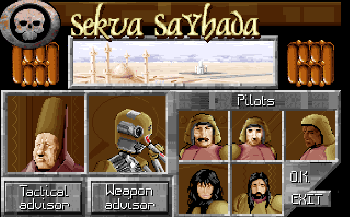 Screenshots (DOSBox)