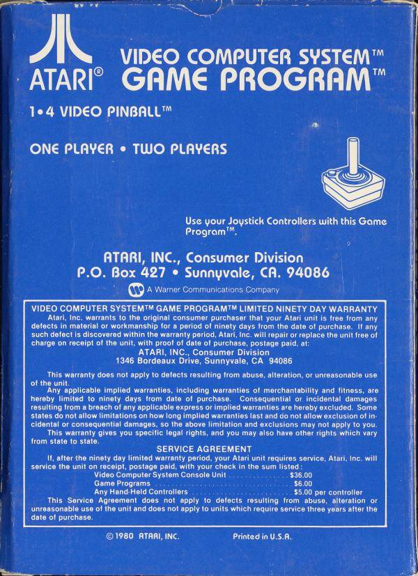 Video Pinball