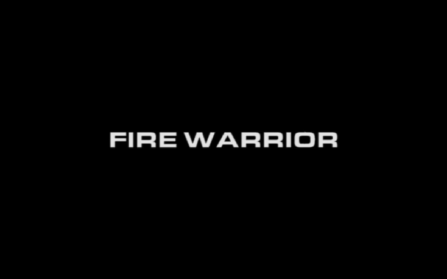 Warhammer 40000: Fire Warrior
