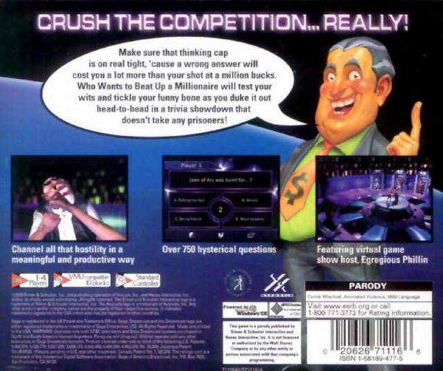 Who Wants to Beat Up a Millionaire