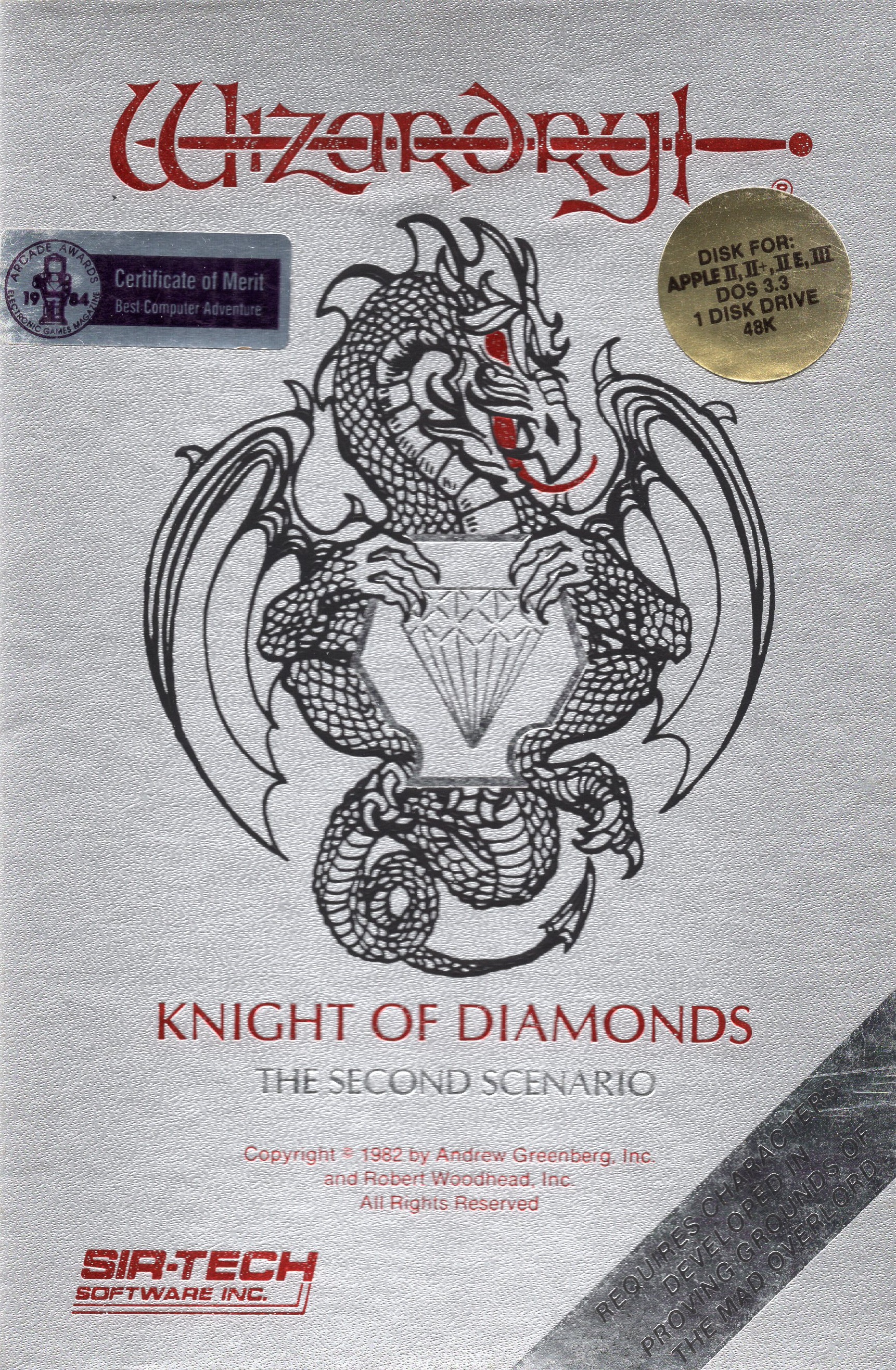 Wizardry II: The Knight of Diamonds