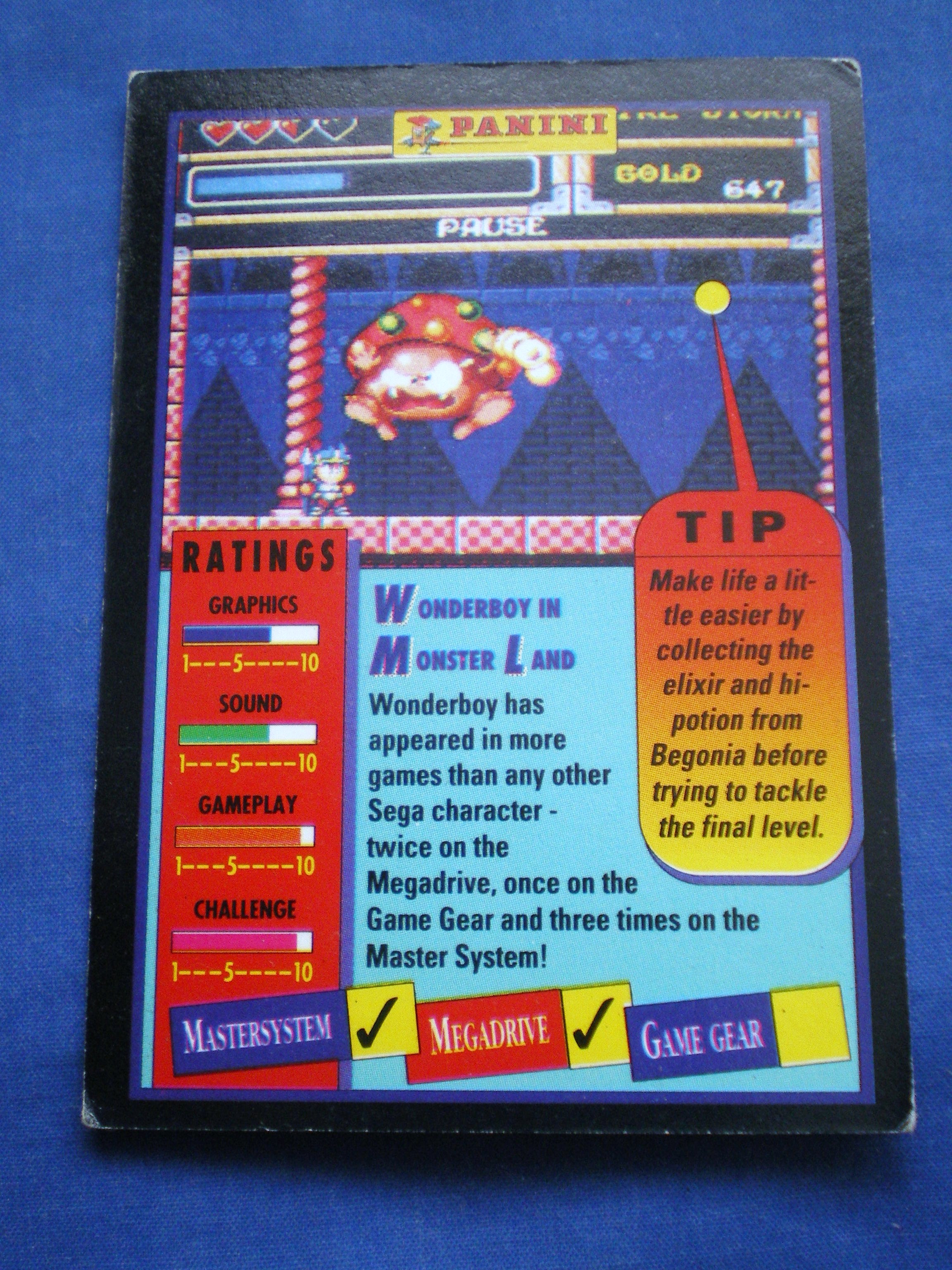 Wonder Boy in Monster Land