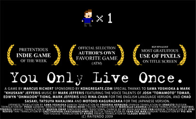 You Only Live Once