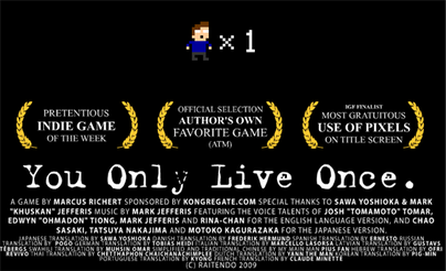 You Only Live Once